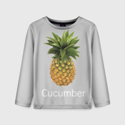 Детский лонгслив 3D Pineapple cucumber