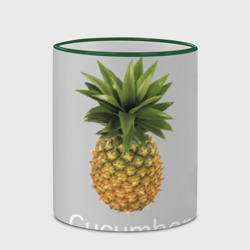 Кружка с полной запечаткой Pineapple cucumber - фото 2