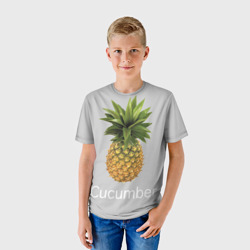 Детская футболка 3D Pineapple cucumber - фото 2