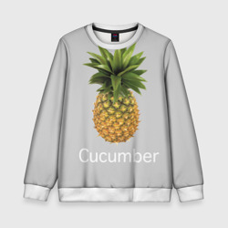 Детский свитшот 3D Pineapple cucumber