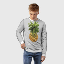 Детский свитшот 3D Pineapple cucumber - фото 2