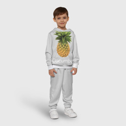 Детский костюм с толстовкой 3D Pineapple cucumber - фото 2