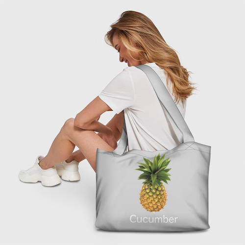 Пляжная сумка 3D Pineapple cucumber - фото 6