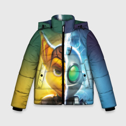 Зимняя куртка для мальчиков 3D Рэтчет и Кланr