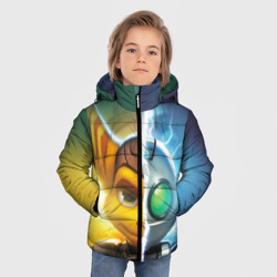 Зимняя куртка для мальчиков 3D Рэтчет и Кланr - фото 2