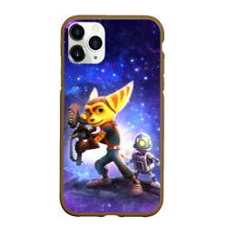 Чехол для iPhone 11 Pro Max матовый Ratchet & Clank game