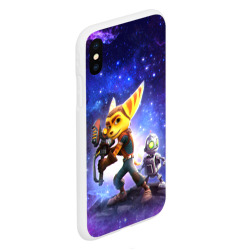 Чехол для iPhone XS Max матовый Ratchet & Clank game - фото 2