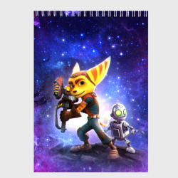 Скетчбук Ratchet & Clank game