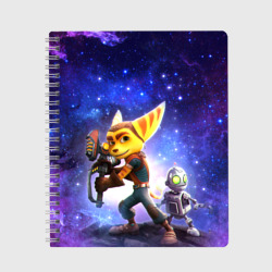 Тетрадь Ratchet & Clank game