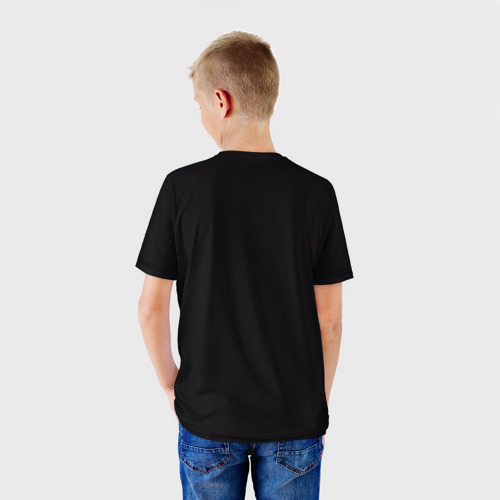 Детская футболка 3D с принтом Gas Monkey Garage, вид сзади #2