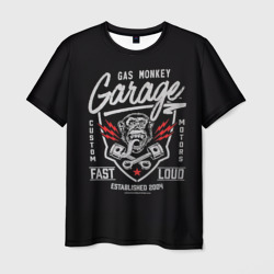 Мужская футболка 3D Gas Monkey Garage