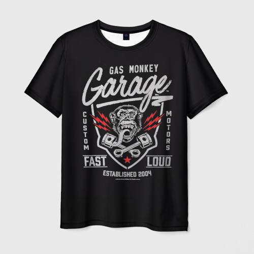 Мужская футболка 3D Gas Monkey Garage, цвет 3D печать