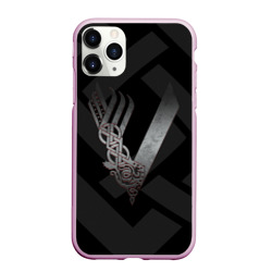 Чехол для iPhone 11 Pro Max матовый Викинги vikings v