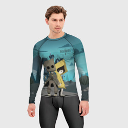 Мужской рашгард 3D Little Nightmares 2 - фото 2
