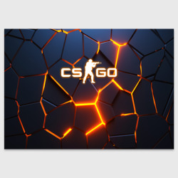 Поздравительная открытка CS GO КС Го 3D плиты