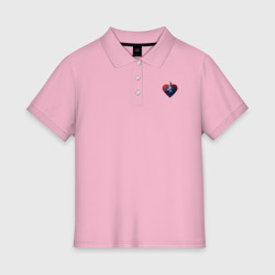 Женское поло хлопок Сердце Меладзе