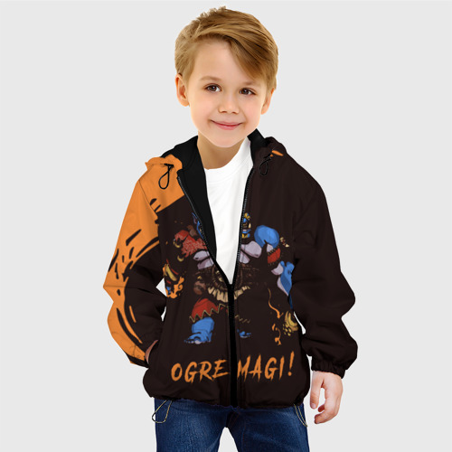 Детская куртка 3D Огр Dota 2, цвет черный - фото 3