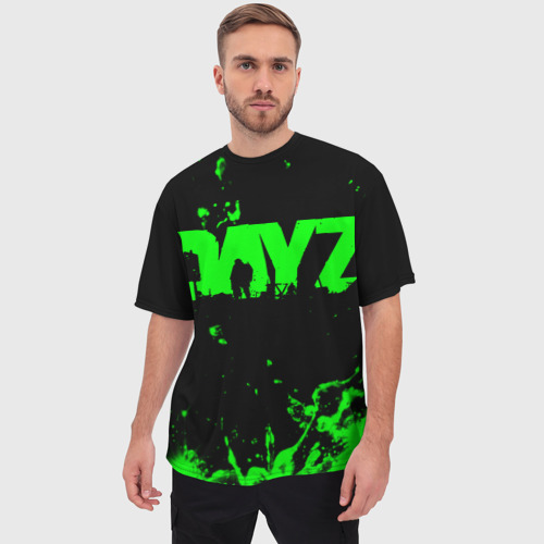 Мужская футболка oversize 3D DayZ, цвет 3D печать - фото 3