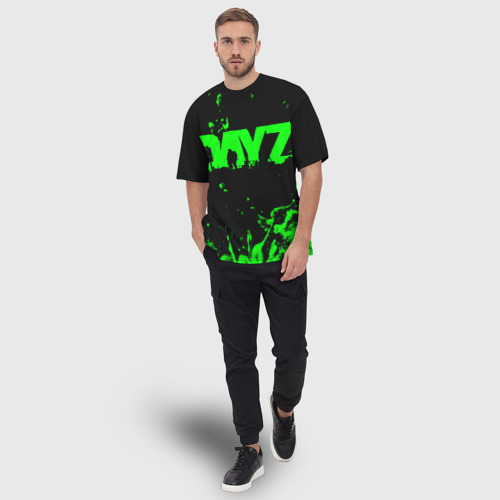 Мужская футболка oversize 3D DayZ, цвет 3D печать - фото 5