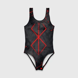 Детский купальник 3D Берсерк клеймо красное Berserk - фото 2