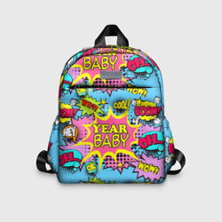 Детский рюкзак 3D Year baby Pop art print