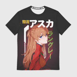 Мужская футболка 3D Asuka Eva