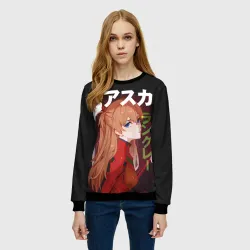 Женский свитшот 3D Asuka Eva - фото 2