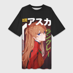 Платье-футболка 3D Asuka Eva