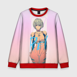 Детский свитшот 3D Rei Ayanami