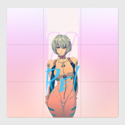 Магнитный плакат 3Х3 Rei Ayanami