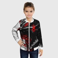 Детский бомбер 3D Берсерк дракон профиль - фото 2