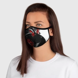 Маска из неопрена Берсерк дракон профиль - фото 2