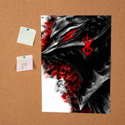 Постер Берсерк дракон профиль - фото 2