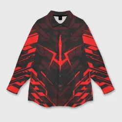 Женская рубашка oversize 3D Код Гиас code geass
