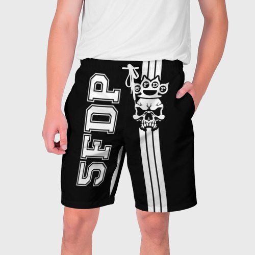Мужские шорты 3D Five Finger Death Punch [2], цвет 3D печать