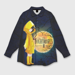 Мужская рубашка oversize 3D Little Nightmares 2