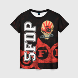 Женская футболка 3D Five Finger Death Punch [1]
