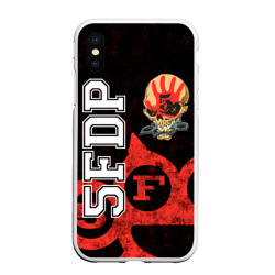 Чехол для iPhone XS Max матовый Five Finger Death Punch [1]