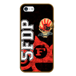 Чехол для iPhone 5/5S матовый Five Finger Death Punch [1]