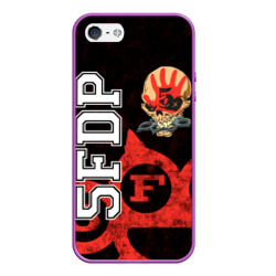 Чехол для iPhone 5/5S матовый Five Finger Death Punch [1]