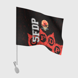 Флаг для автомобиля Five Finger Death Punch [1]