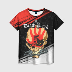 Женская футболка 3D Five Finger Death Punch [7]