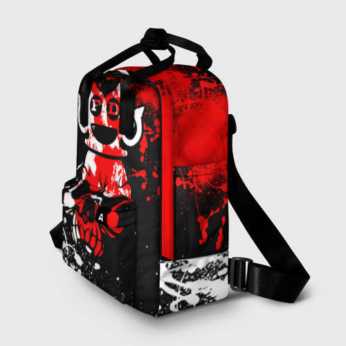 Женский рюкзак 3D с принтом Five Finger Death Punch [8], фото на моделе #1