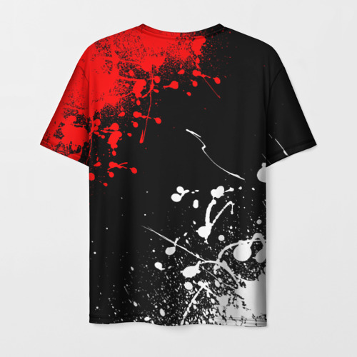 Мужская футболка 3D с принтом Five Finger Death Punch [8], вид сзади #1