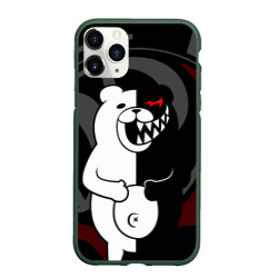 Чехол для iPhone 11 Pro матовый Monokuma Монокума danganro