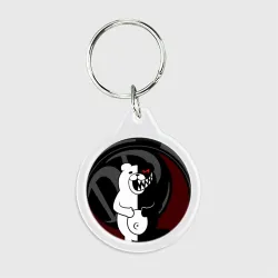 Брелок круглый Monokuma Монокума danganro