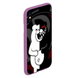 Чехол для iPhone XS Max матовый Monokuma Монокума danganro - фото 2