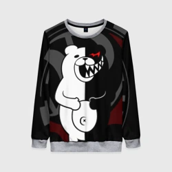 Женский свитшот 3D Monokuma Монокума danganro