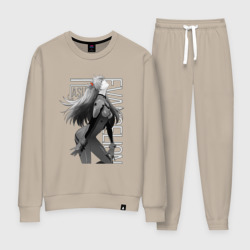 Женский костюм хлопок Евангелион