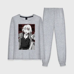 Женская пижама с лонгсливом хлопок Джузо Сузуя